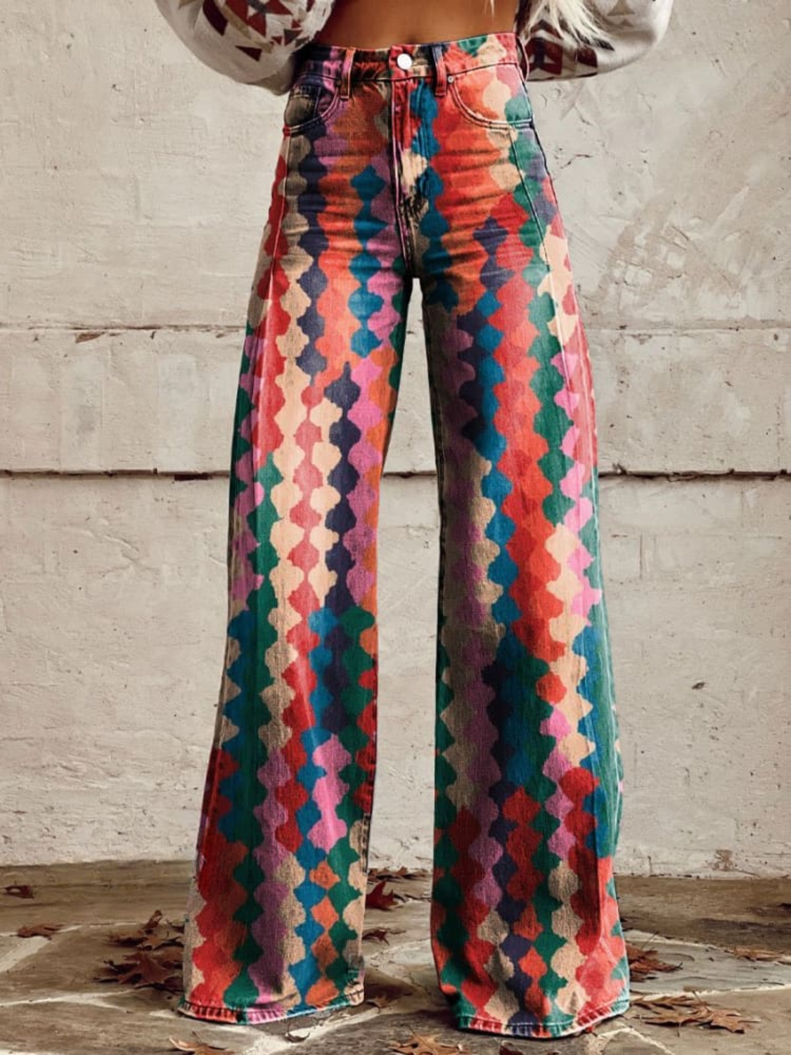 Nadine | Wide Bohemian Pants