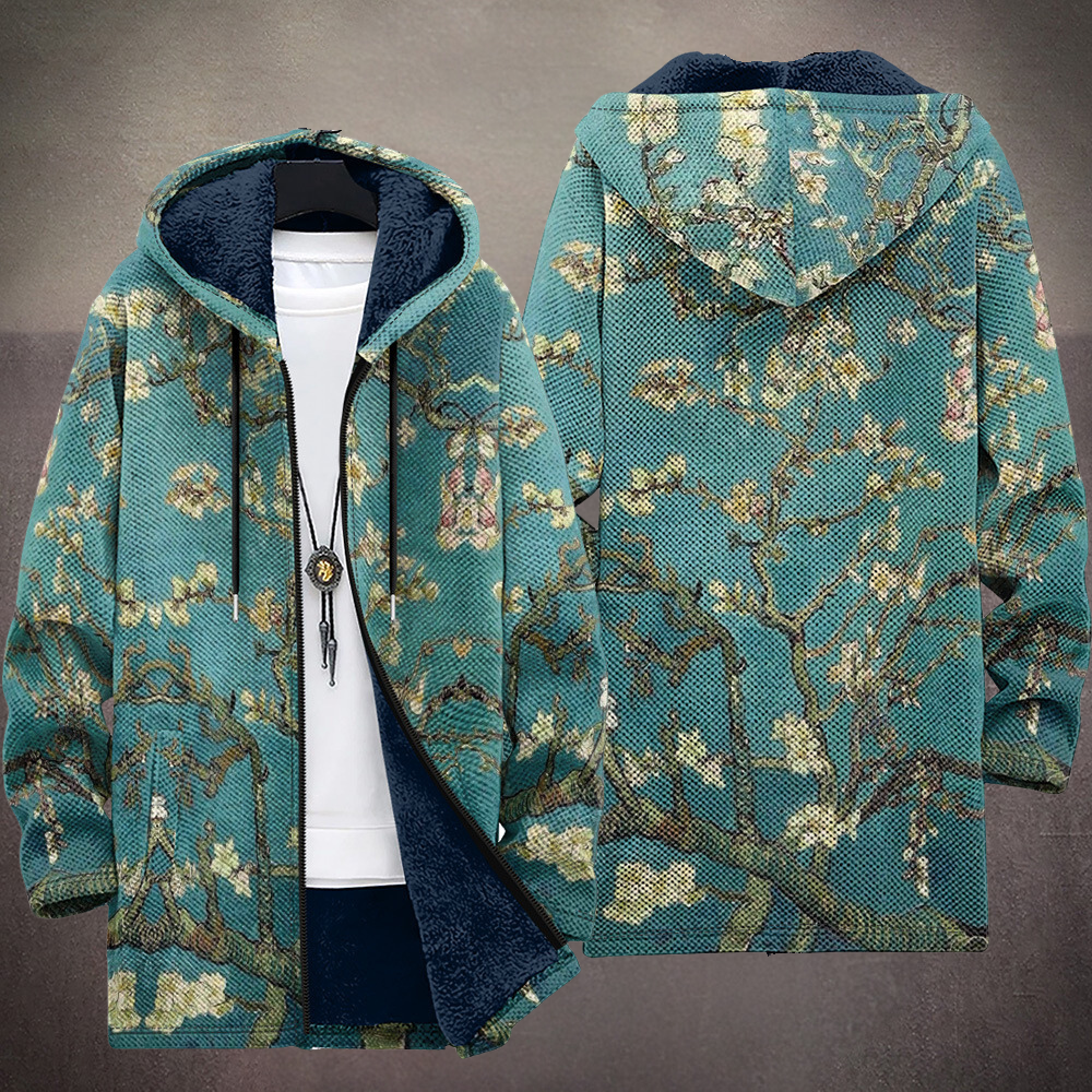 Ocean - Art-Inspired Hooded Coat