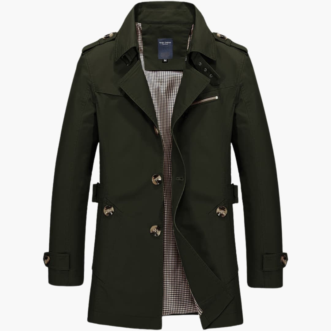 Kellan™ | Elegant Trench Coat