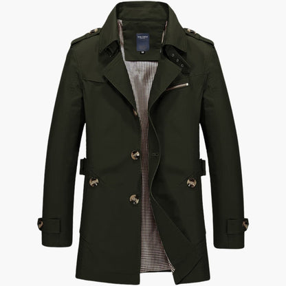 Kellan™ | Elegant Trench Coat