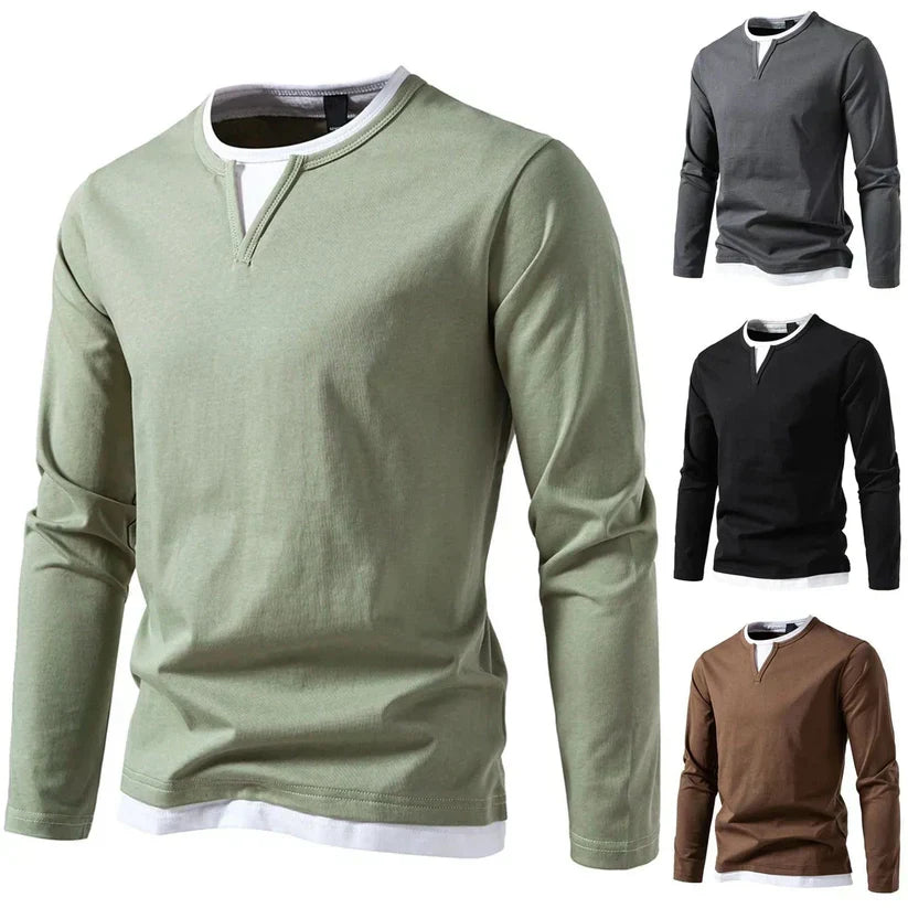 RYAN™ | Minimalist V-Neck Sweater