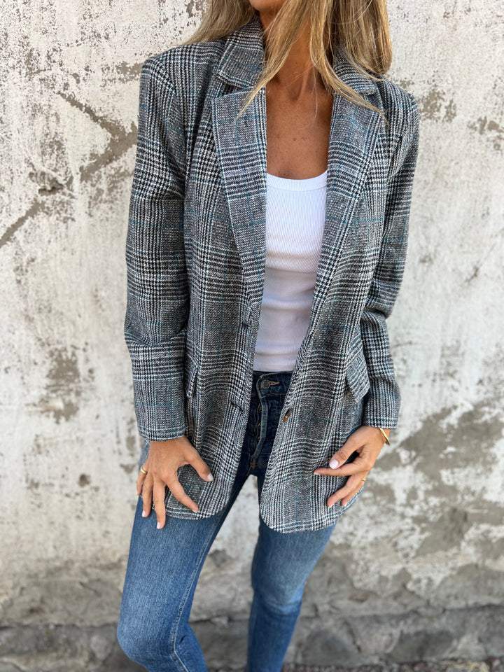 Violet™ | Autumn Plaid Blazer