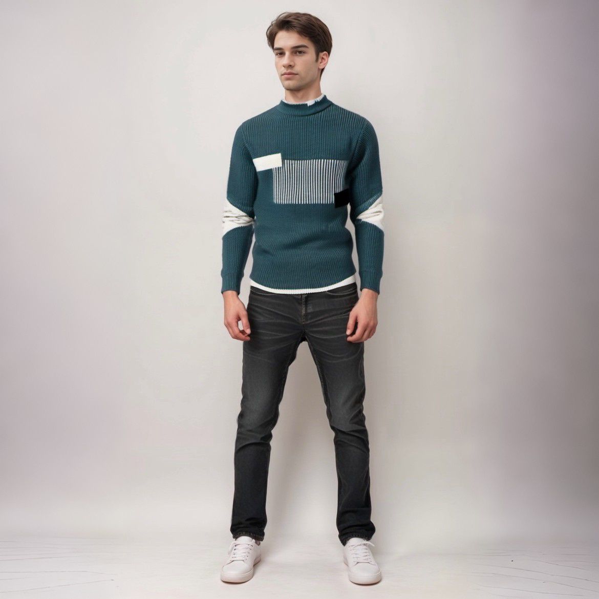 Sven - Modern Knitted Sweater