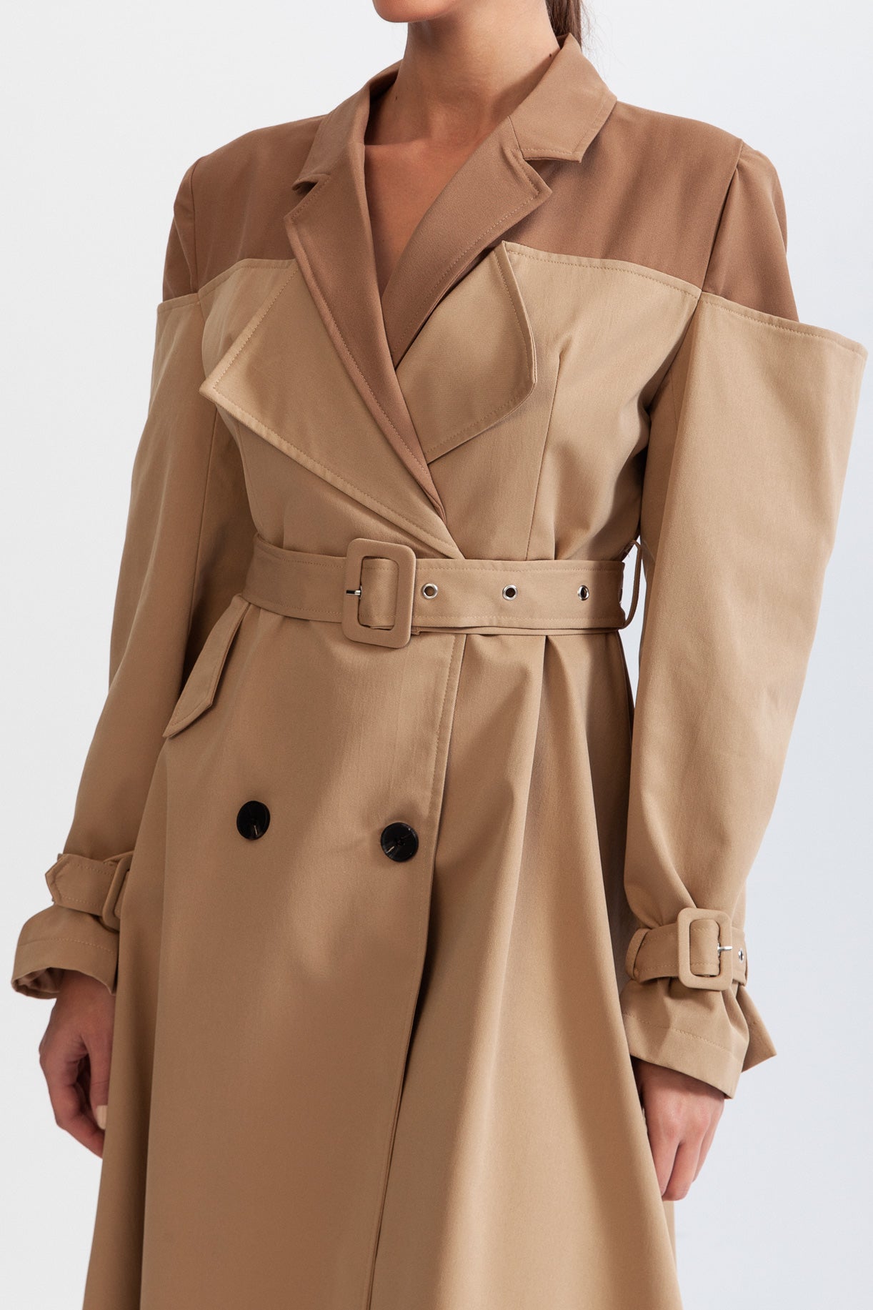 Daisy™ | Double Combined Trench Coat