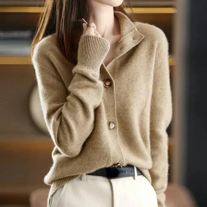 Odilia™ | Classic Cashmere Cardigan