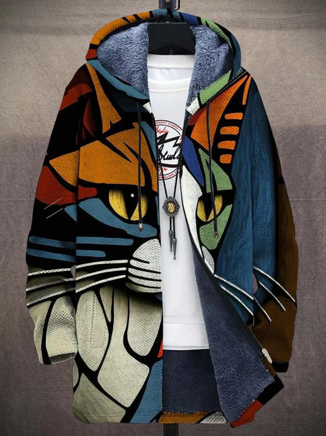 Gato - Artistic Hooded Coat