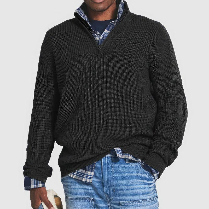 Gavrel™ | Knitted Sweater With Zipper