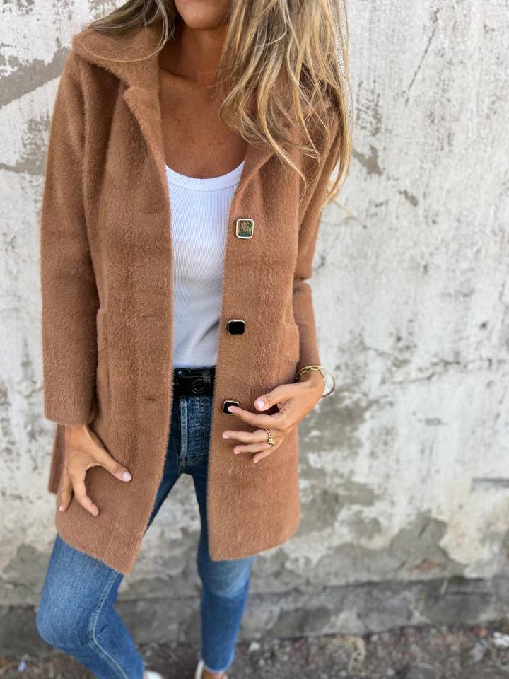 Brielle™ | Classic Lapel Coat