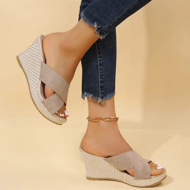 Avalance™| Almina Comfort Wedges Sandals