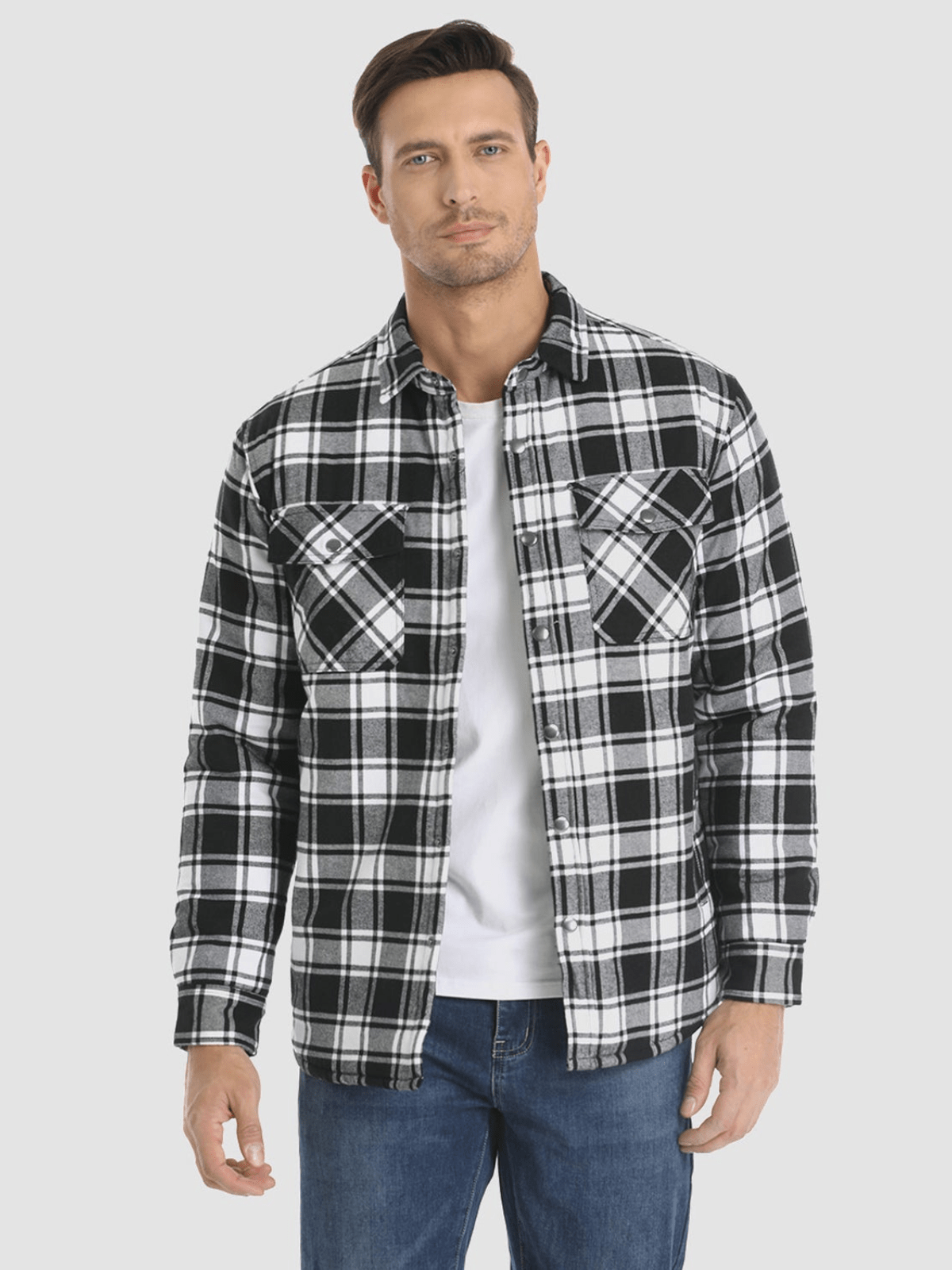 Konrad™ | Flannel Stripe Outdoor Jacket