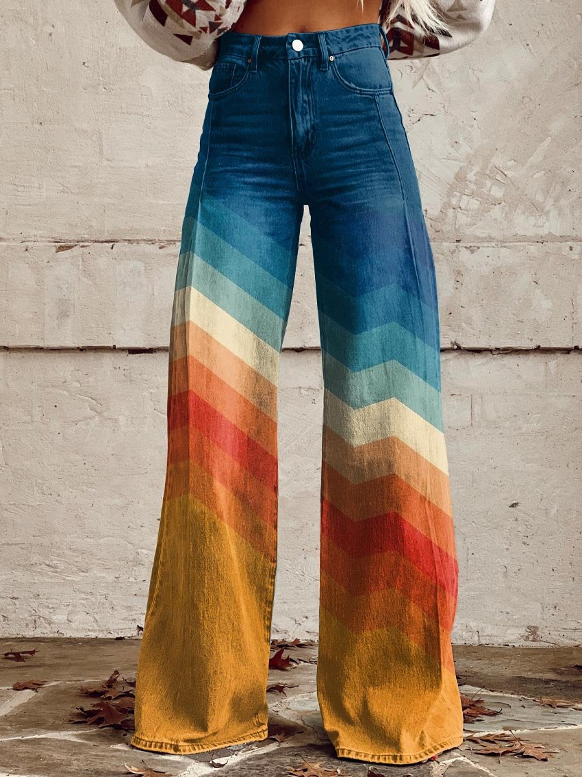 Oralee™ | Chic Boho Wide-Leg Trousers