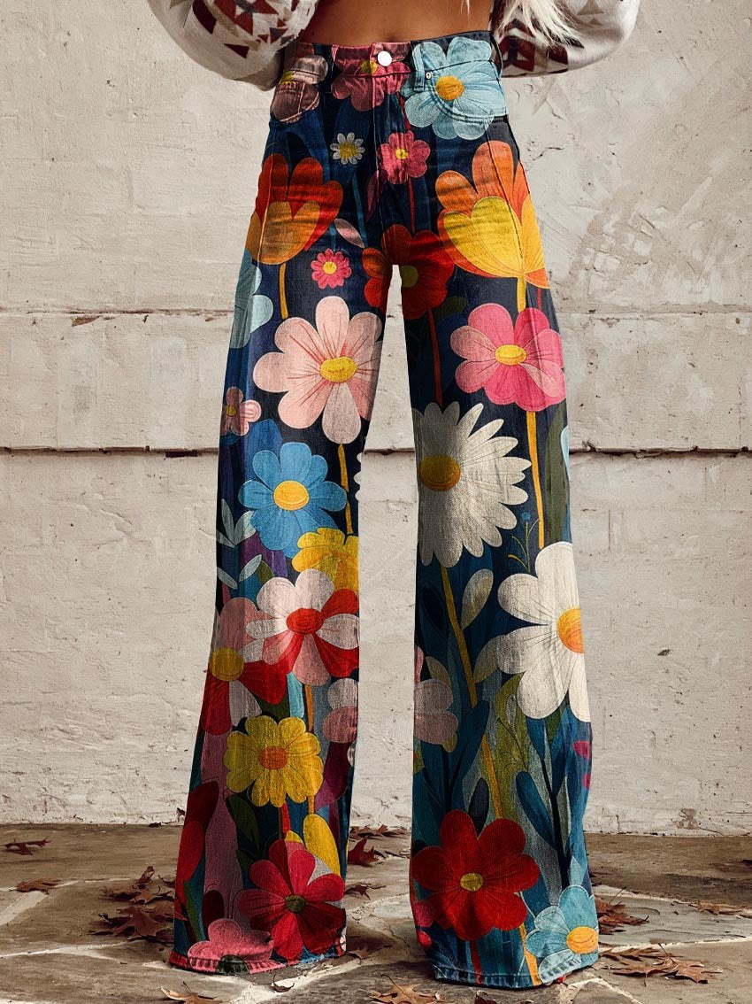 Brynne™ | Floral Wide Pants