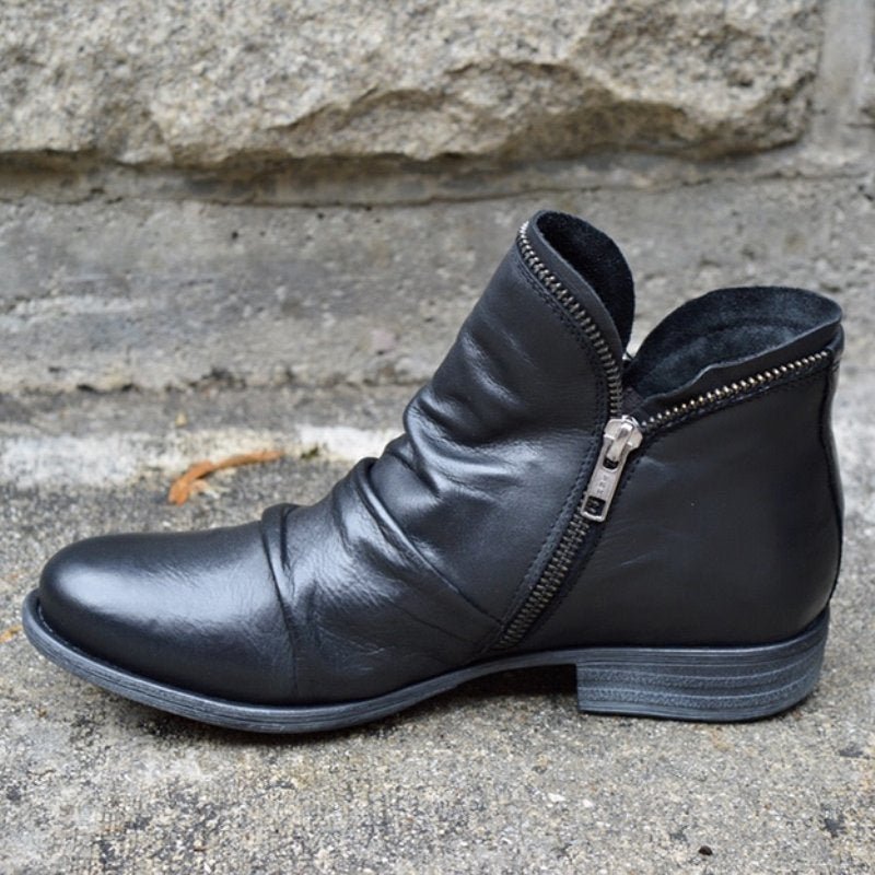 Sanne - Elegant Leather Boots for Women