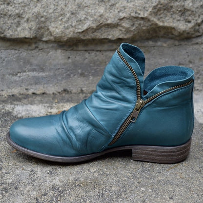 Sanne - Elegant Leather Boots for Women